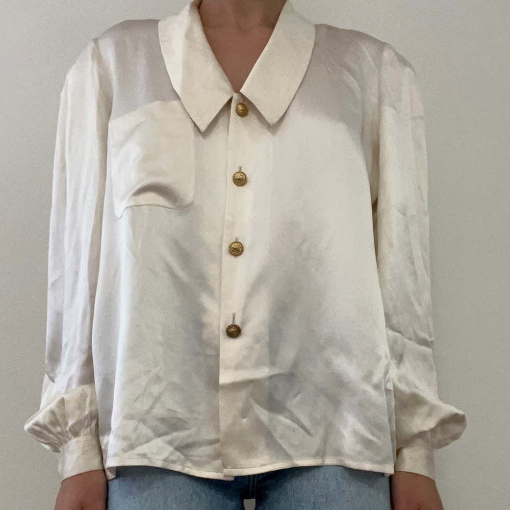 Vintage silk blouse